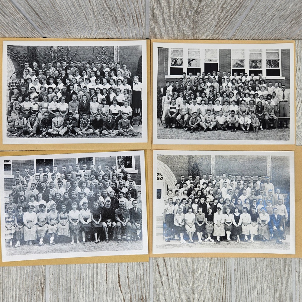 Vtg Kingman Kansas High School Class of 1956 Photos Freshman-Senior 1952-1955